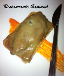 Tosta de carrilleras estofades Samaná