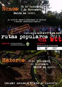 Rutas populares btt