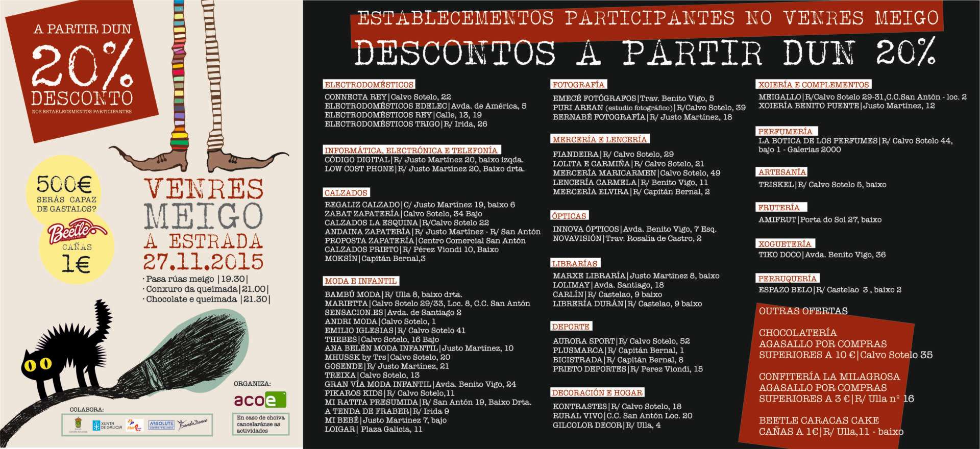 cartel establecementos
